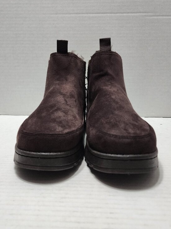 New White Mountain Isleworth Dark Brown Boot - Faux Suede & Fur - Size 10 main image 4